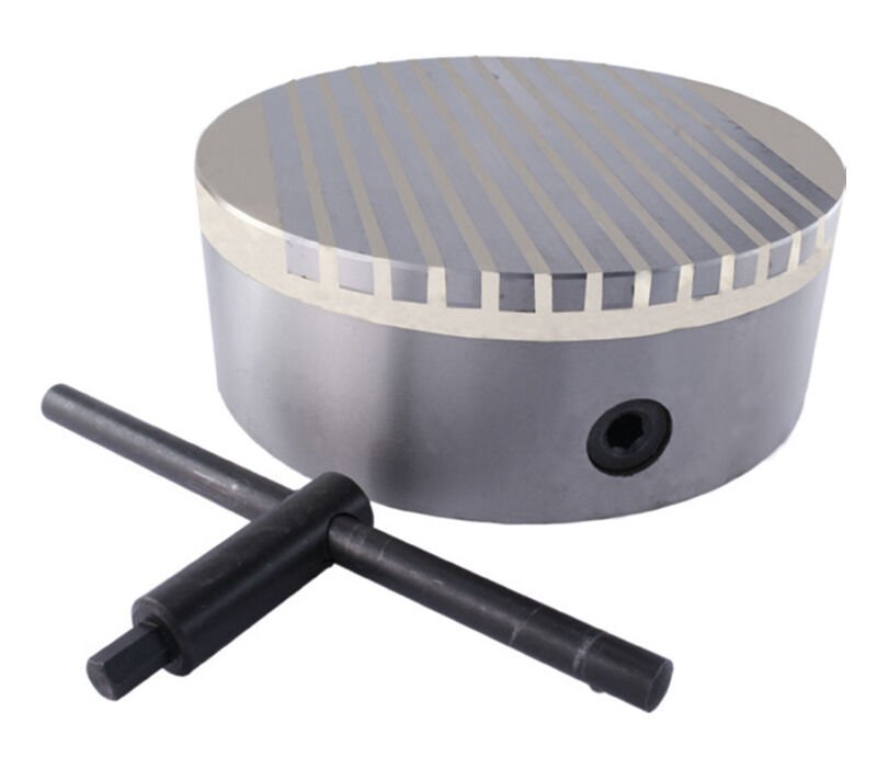 160mm KRASNIC YUVARLAK MANYETİK TABLA 12 Kgf