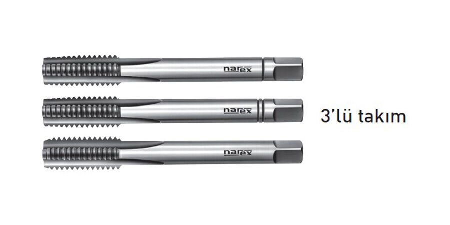 W1/4''-20 CZTOOL EL KILAVUZ TAKIMI HSS