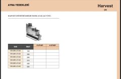 400x3 HARVEST DÖNDÜRÜLEBİLİR YEDEK AYAK (ALT-ÜST)
