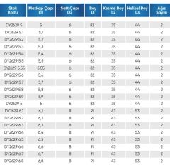 6.00  5D İÇTEN SU VERMELİ  KARBÜR MATKAP