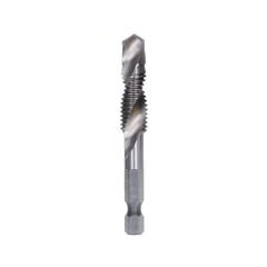 M8 CZTOOL BITS SAPLI 1/4'' KOMBİNE KILAVUZ HSS