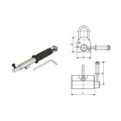 1000Kg MANYETİK KALDIRICI YEDEK KOL