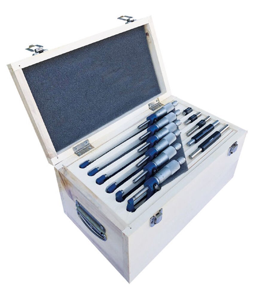 0-300mm 12 PARÇA EKONOMİK TİP MİKROMETRE SETİ