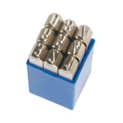 8mm MASUS RAKAM TAKIMI NİKEL KAPLI