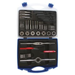 M3-M12 KILAVUZ-PAFTA-MATKAP TAKIMI HSS (HOBBY SET)