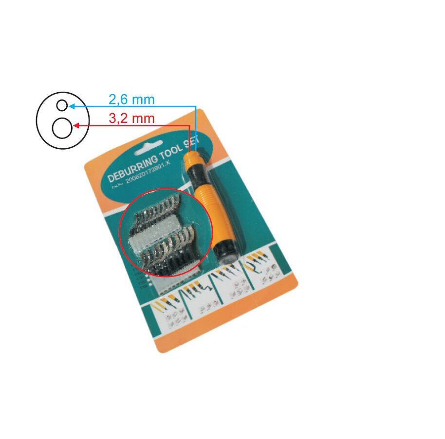 ÇAPAK ALMA RASPA SETİ (B10 KISA, E200 UZUN UÇ)