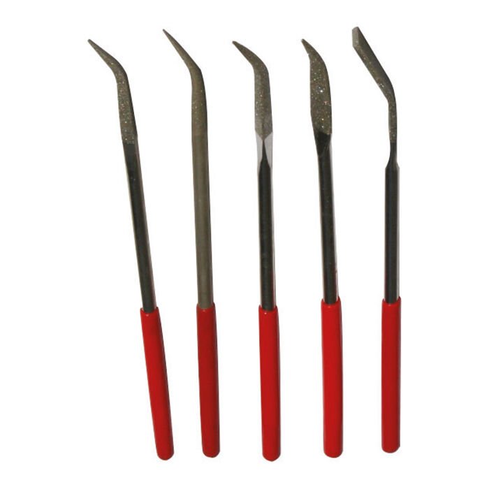 TEK TARAFLI EĞİK ELMAS EĞE SET/5 ADET